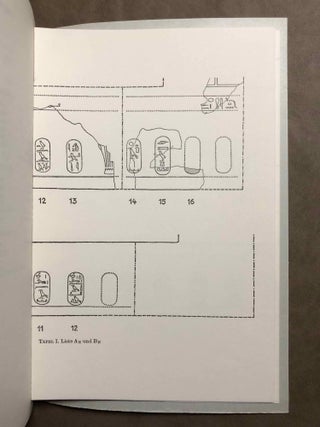 Die Ortsnamenlisten aus dem Totentempel Amenophis III