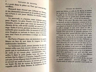 Voyage en Égypte (1849-1850). Correspondance suivie d'une Notice et de Notes par René Hélot.[newline]M2996-05.jpg