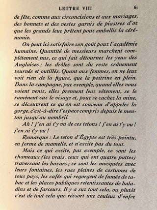 Voyage en Égypte (1849-1850). Correspondance suivie d'une Notice et de Notes par René Hélot.[newline]M2996-08.jpg