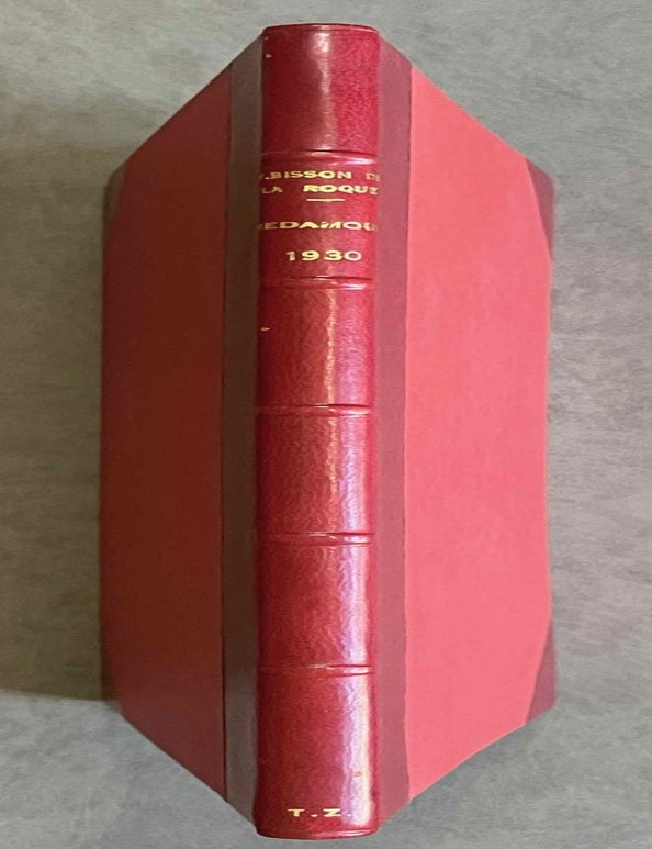 Item #M3003c Rapports pr&eacute;liminaires. Tome VIII. 1e partie: M&eacute;damoud (1930). Les fouilles. BISSON DE LA ROQUE Fernand.[newline]M3003c-00.jpeg