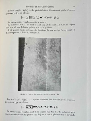Rapports pr&eacute;liminaires. Tome VIII. 1e partie: M&eacute;damoud (1930). Les fouilles.[newline]M3003c-07.jpeg