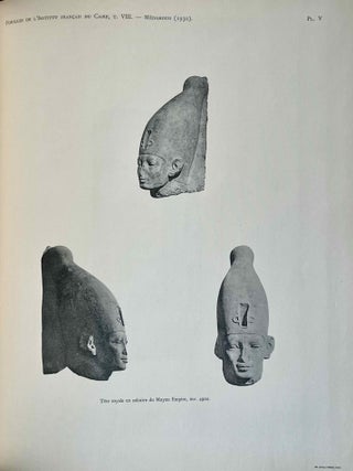 Rapports pr&eacute;liminaires. Tome VIII. 1e partie: M&eacute;damoud (1930). Les fouilles.[newline]M3003c-08.jpeg