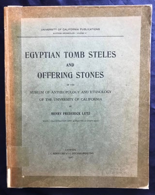 Item #M3016a Egyptian tomb steles and offering stones of the Museum of Anthropology and Ethnology...[newline]M3016a.jpg