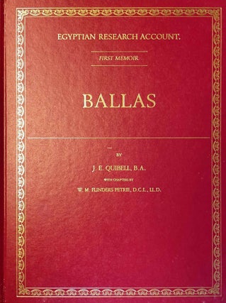 Item #M3017d Ballas. QUIBELL James Edward