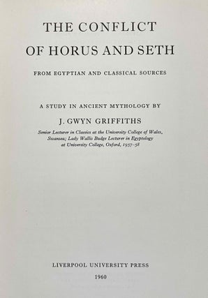 The conflict of Horus and Seth from Egyptian and classical sources[newline]M3023b-02.jpeg