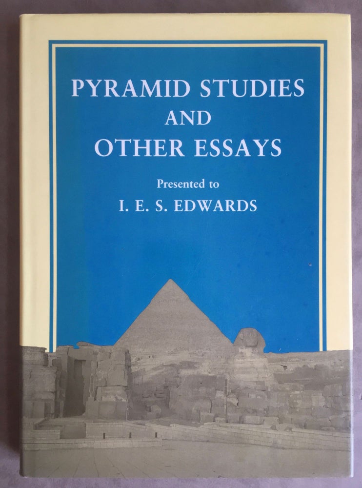 Item #M3033a Festschrift Edwards. Pyramid Studies and Other Essays Presented to I. E. S. Edwards. EDWARDS Iorwerth Eiddon Stephen - BAINES John et alii, in honorem.[newline]M3033a.jpg