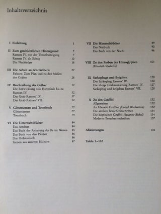 Zwei Ramessidische Königsgräber: Ramses IV und Ramses VII