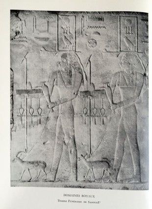 Item #M3037a Les noms des domaines funéraires sous l'Ancien Empire égyptien....