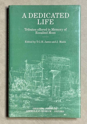 Item #M3038 A Dedicated life. Tributes offered in memory of Rosalind Moss. MOSS Rosalind - JAMES...