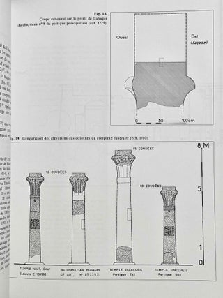 Le temple d'accueil du complexe fun&eacute;raire du roi Ounas