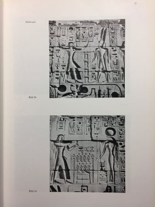 Die Ritualszenen auf der Umfassungsmauer Ramses'II. in Karnak. Band I: Text. Band II: Tafeln (complete set)[newline]M3051b-08.jpg