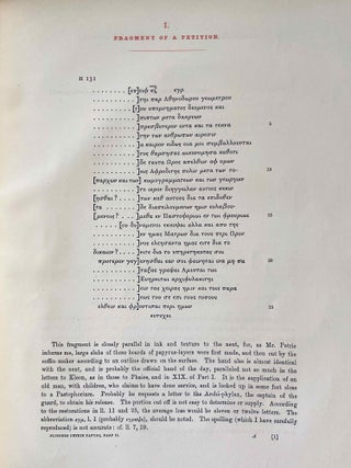The Flinders Petrie Papyri with Transcriptions, Commentaries and Index. Part II.[newline]M3060b-11.jpeg