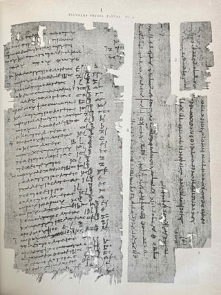 The Flinders Petrie Papyri with Transcriptions, Commentaries and Index. Part I (autotypes I-XXX) & II (autotypes I-XVIII).