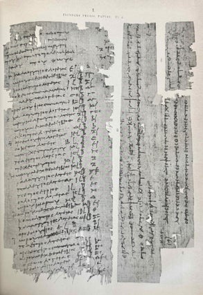 The Flinders Petrie Papyri with Transcriptions, Commentaries and Index. Part I (autotypes I-XXX) & II (autotypes I-XVIII).