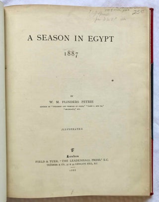 A season in Egypt. 1887.[newline]M3063a-02.jpg
