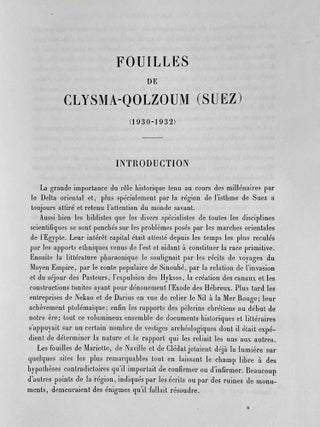 Rapport sur les fouilles de Clysma-Golzoun (Suez) (1930-1932)[newline]M3073c-03.jpeg