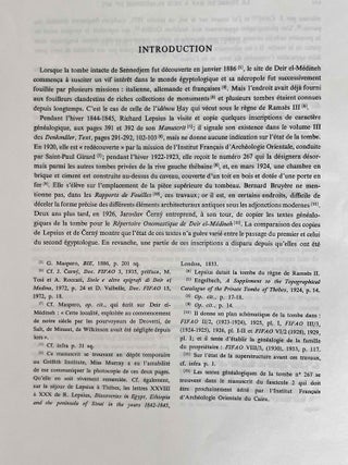 La tombe de Hay (N° 267) à Deir el-Medineh