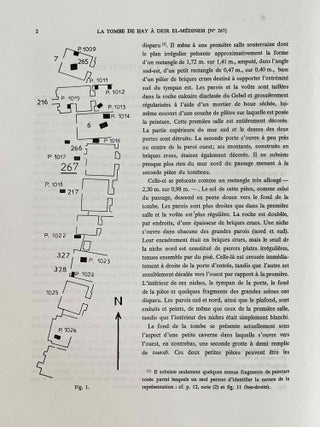 La tombe de Hay (N° 267) à Deir el-Medineh