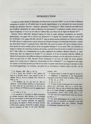 La tombe de Hay (N° 267) à Deir el-Medineh