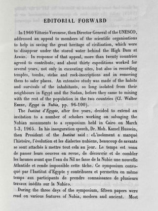 Actes du 2e symposium international sur la Nubie (Février 1-3, 1971)[newline]M3093-04.jpeg