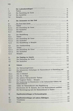 Der Übergang ins Jenseits in den thebanischen Beamtengräbern der Ramessidenzeit