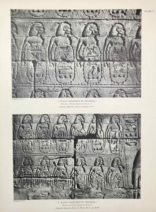 Reliefs and inscriptions at Karnak III. The bubastite portal (The epigraphic Survey).