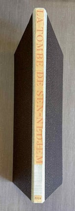 Item #M3107d La tombe n°1 de Sen-nedjem à Deir el-Medineh + Croquis de position (complete set)....