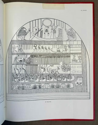 La tombe n°1 de Sen-nedjem à Deir el-Medineh + Croquis de position (complete set)