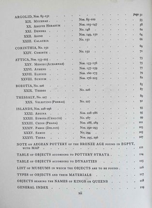 Aegyptiaca. A catalogue of Egyptian objects in the Aegean area.[newline]M3109-10.jpeg