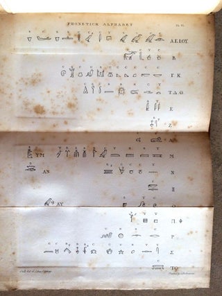 Essay on Dr. Young's and M. Champollion's Phonetic System of Hieroglyphics[newline]M3142-09.jpg