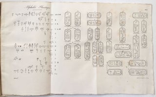 Essai sur le système des hiéroglyphes phonétiques du Dr. Young et de M. Champollion[newline]M3142a-08.jpeg