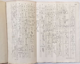 Essai sur le système des hiéroglyphes phonétiques du Dr. Young et de M. Champollion[newline]M3142a-10.jpeg