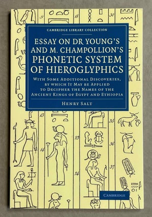 Item #M3142c Essay on Dr. Young's and M. Champollion's Phonetic System of Hieroglyphics. SALT Henry[newline]M3142c-00.jpeg