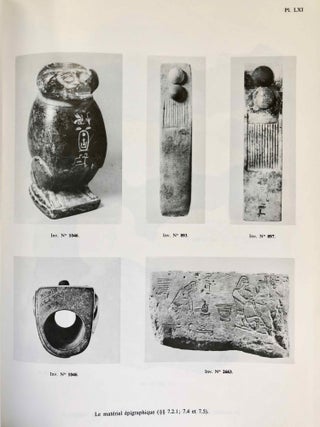 Balat. Tome I: Le mastaba de Medou-Nefer. Fasc. 1: Texte. Fasc. 2: Planches (complete set)[newline]M3148a-17.jpg
