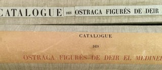 Catalogue des ostraca figurés de Deir el Médineh. Fasc.1: Nos 2001 à 2255. Fasc.2: Nos 2256 à 2722. Fasc. 3. Etude générale et supplément: 2723-2733. Fasc.4: Nos 2734 à 3053 (complete set)[newline]M3151-01.jpg