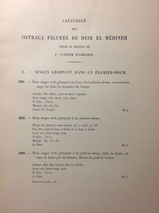 Catalogue des ostraca figurés de Deir el Médineh. Fasc.1: Nos 2001 à 2255[newline]M3151b-02.jpg