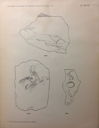 Catalogue des ostraca figurés de Deir el Médineh. Fasc.1: Nos 2001 à 2255[newline]M3151b-09.jpg