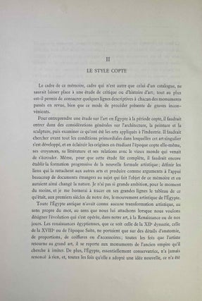 Les monuments coptes du Musée de Boulaq. Catalogue des sculptures et stèles ornées de la salle copte du Musée de Boulaq.