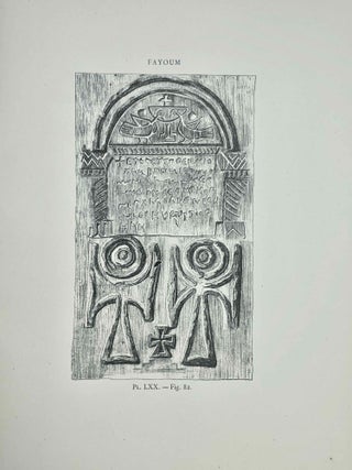 Les monuments coptes du Musée de Boulaq. Catalogue des sculptures et stèles ornées de la salle copte du Musée de Boulaq.