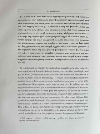Monuments pour servir à l'histoire de l'Egypte chrétienne aux IVe et Ve siècles
