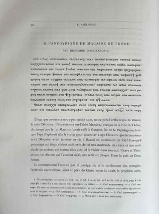 Monuments pour servir à l'histoire de l'Egypte chrétienne aux IVe et Ve siècles