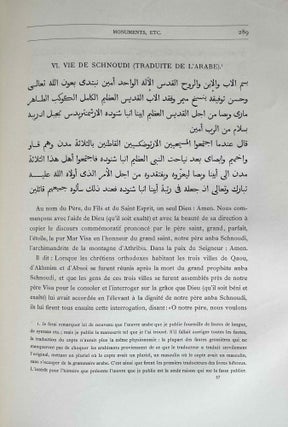 Monuments pour servir à l'histoire de l'Egypte chrétienne aux IVe et Ve siècles