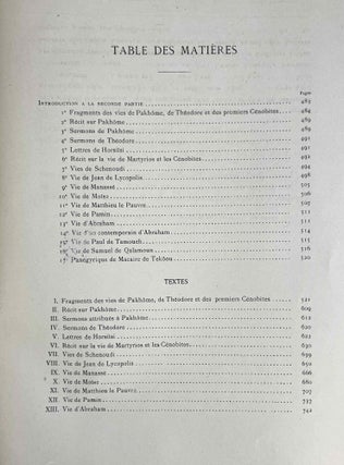 Monuments pour servir à l'histoire de l'Egypte chrétienne aux IVe, Ve, VIe et VIIe siècles - Textes coptes publiés et traduits par E. Amélineau.