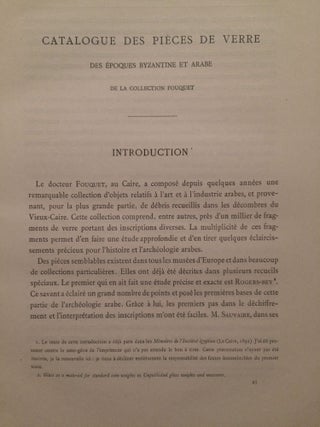 Catalogue des pi&egrave;ces de verre des &eacute;poques byzantine et arabe de la collection Fouquet - Les derniers F&acirc;timides - Kar&acirc;kouch - L' historien Ibn 'Abd Adh-Dh&acirc;hir. s[newline]M3170-04.jpg