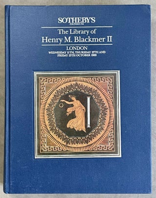 Sotheby's - The library of Henry M. Blackmer II - October 1989[newline]M3179-01.jpeg