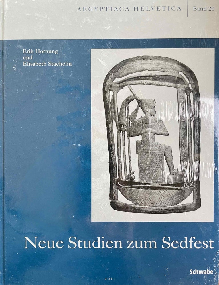 Item #M3190j Neue Studien zum Sedfest. HORNUNG Erik - STAEHELIN Elisabeth.[newline]M3190j-00.jpeg