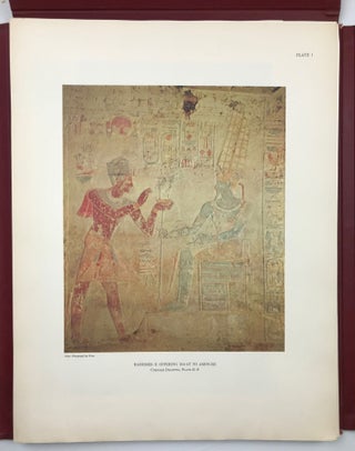Item #M3196d The Beit el-Wali temple of Ramesses II. RICKE Herbert - HUGHES G. R. - WENTE Edward...