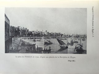 Voyageurs et écrivains français en Egypte. Tome I: Du début à la fin de la domination turque. Tome II: de la fin de la domination turque à l'inauguration du Canal de Suez (complete set)