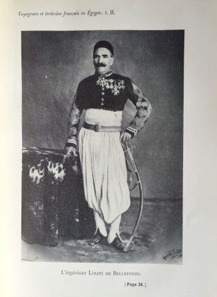 Voyageurs et écrivains français en Egypte. Tome I: Du début à la fin de la domination turque. Tome II: de la fin de la domination turque à l'inauguration du Canal de Suez (complete set)