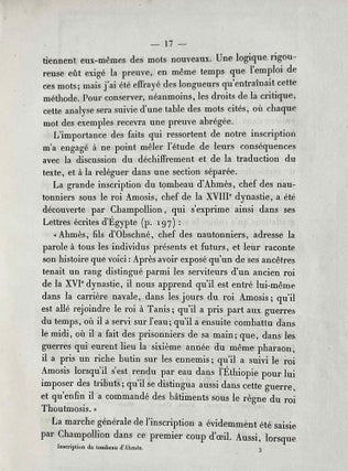 Mémoire sur l'inscription du tombeau d'Ahmès, chef des nautoniers[newline]M3204-19.jpeg